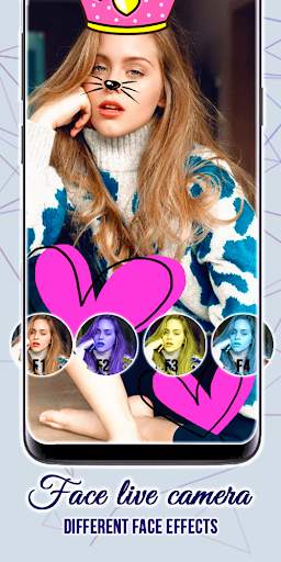 Face Live Camera Photo Editor screenshot 4