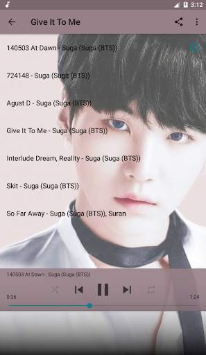 Suga BTS Top Music Hot screenshot 2