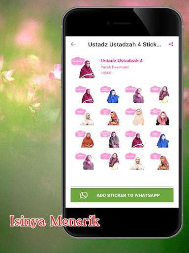 Sticker WA Ustadz Ustadzah screenshot 3