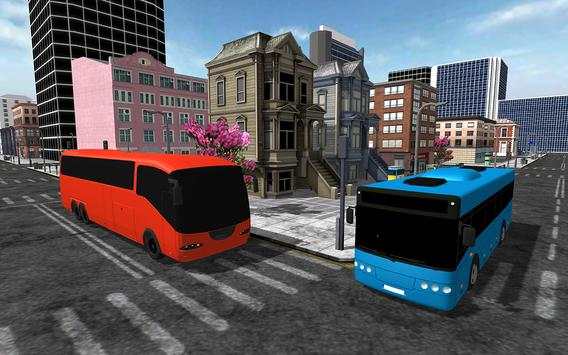 Crazy City Bus Coach Simulator Driving Mania 3D screenshot 1