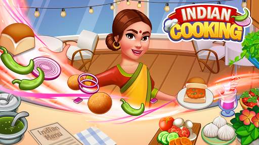 Indian Cooking Games Girls Star Chef Restaurant screenshot 1