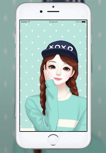 Cute Laurra Girl Wallpaper screenshot 6