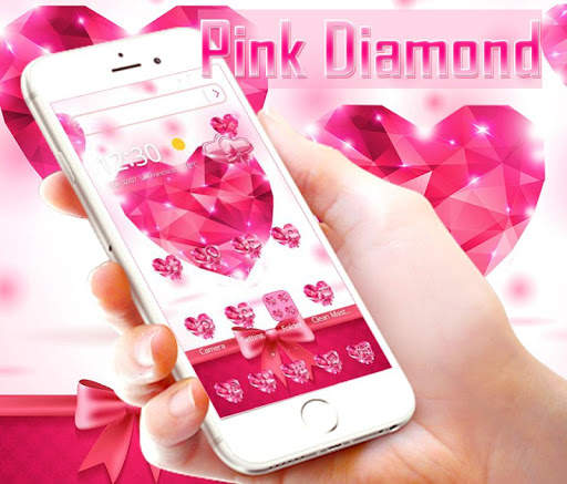 Pink Diamond Theme Sweet Pink screenshot 1