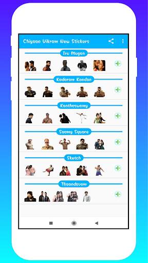 Chiyaan Vikram New Stickers screenshot 3