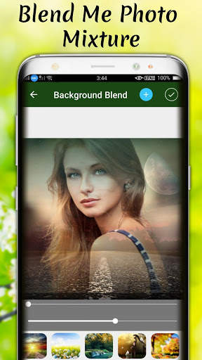 Blend Me Photo Mixture - mirror photo : pip editor скриншот 2