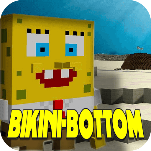Bikini Bottom City MCPE Sponge Mod icon