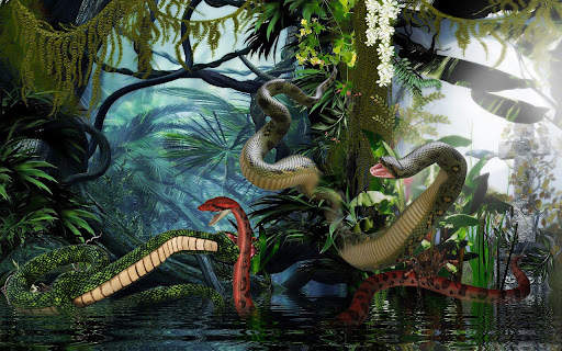 Angry Anaconda vs wild Snakes screenshot 4