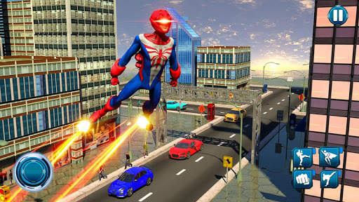 Spider Robot Superhero Crime CIty Rescue Mission स्क्रीनशॉट 4