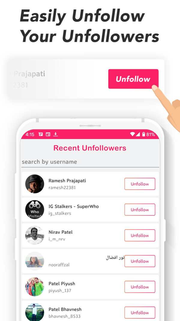 Follower Analyzer For Instagram - Follower Tracker screenshot 3