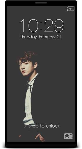 Jungkook Lock Screen 5 تصوير الشاشة