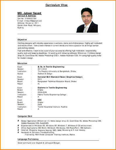 CV Format 2019 скриншот 6