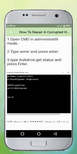Corrupted hard drive Repair Guide screenshot 7