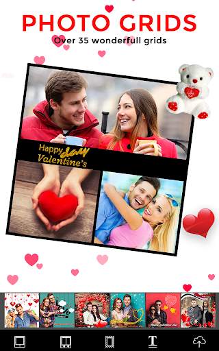 Love Collage : Photo Editor ,  screenshot 5