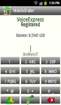 Voice Express Dialer 4 تصوير الشاشة