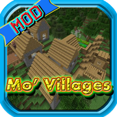 Mo' Villages Mod Guide MCPE icon