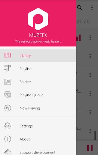 Muzeex - Place for music heaven screenshot 2