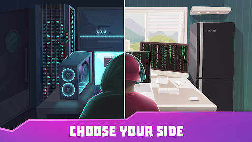 Hacker or Dev Tycoon? Tap Sim screenshot 1