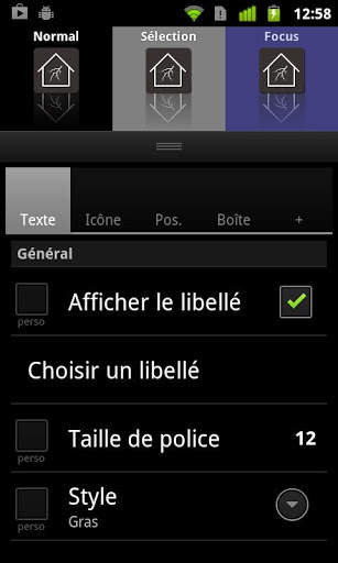 Lightning Launcher - Français screenshot 1