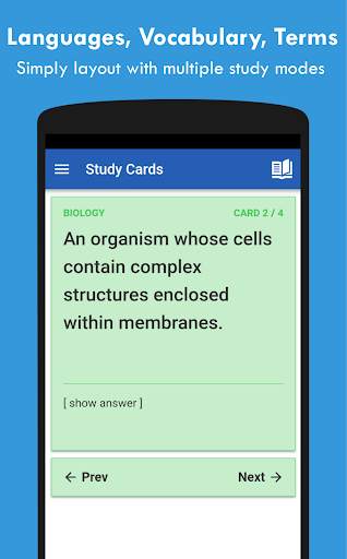 QuizCards: Flashcard Maker for Study and Quiz screenshot 2