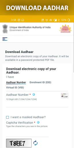 Aadhar Check - आधार चेक ऑनलाइन guide screenshot 3