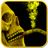2DSmoking Skull Live Wallpaper أيقونة