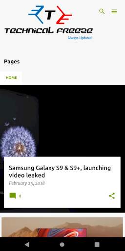 Technical Freeze (News and Updates in Tech World) screenshot 1