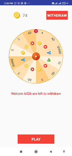 Win Free Money 2021 - Lucky Spin screenshot 2