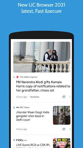 X Browser - Fast Indian Browser App screenshot 1