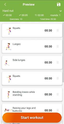 Perfect buttocks&legs workout screenshot 14