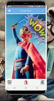 NEW SuperPowers Camera Editor Photo Stickers screenshot 1