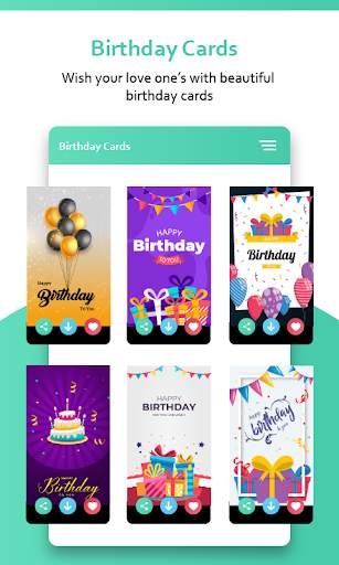 Happy Birthday GIF: Happy Birthday Cards App screenshot 4