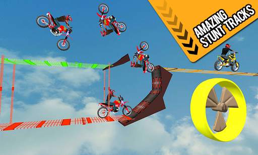 Racing Bike 3D Trial Bike Stunts Ramp Bike Jumping screenshot 6