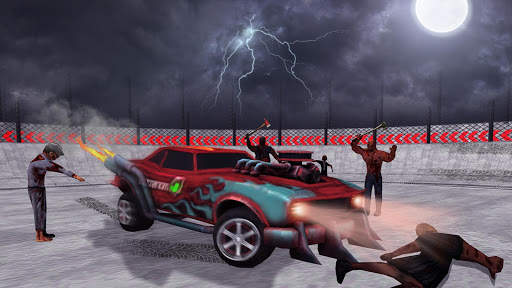 Zombie Attack Monster Car Survival screenshot 9