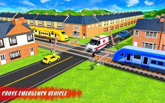 Euro Railroad Crossing: Railway Train Passing 3D screenshot 5