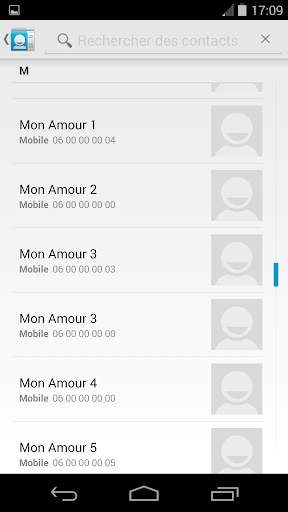 Appel à Mon Amour en 1 click screenshot 4