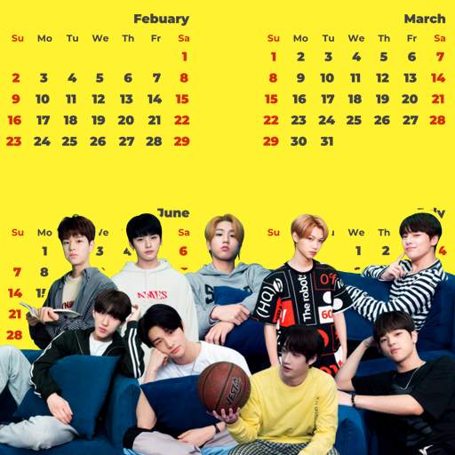 Stray Kids Calendar Widget 2.0