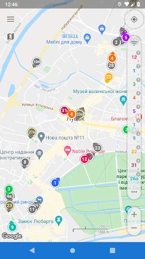 CityBus Луцьк screenshot 2