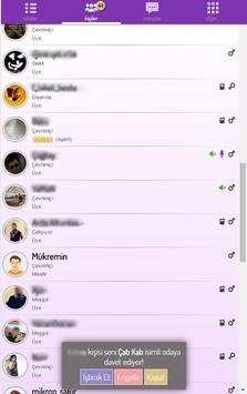 SesliKal - Mobil Sesli Sohbet screenshot 15