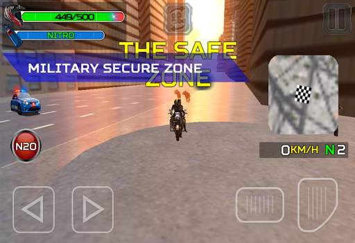 Zombie City Police MotorCycle screenshot 4