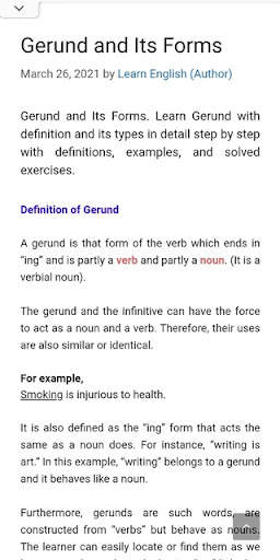 Parts of Speech screenshot 4