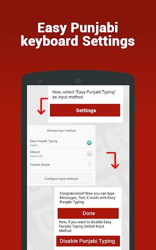 Punjabi Keyboard – English to Punjabi Typing input screenshot 3