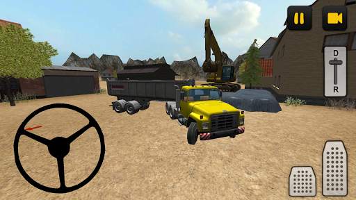 Construction Truck 3D: Asphalt screenshot 1