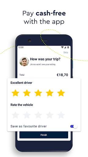 FREE NOW (mytaxi) - Taxi Booking App screenshot 5