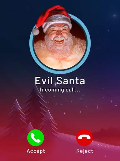 Evil Santa Call Prank 2 تصوير الشاشة