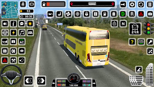 Mengemudi Bus Pelatih Kot Euro screenshot 5