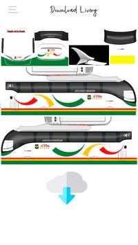 Livery BUSSID XHD Putera Mulya screenshot 6