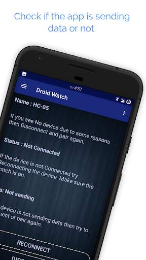 Droid Watch - Smart Watch for Arduino screenshot 1
