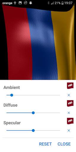 Flags Live Wallpaper screenshot 8