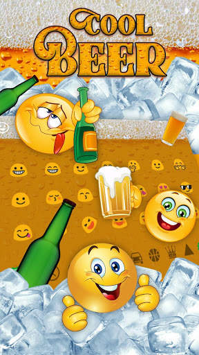 Cool Beer Keyboard Theme screenshot 3
