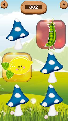 Memory game: 4  year old kid games - free 🍓🍌 screenshot 3